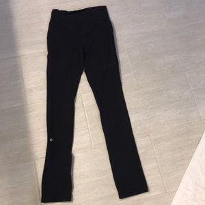 Lululemon black pants good condition size 8